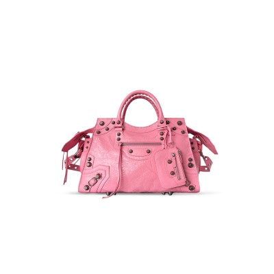 BALENCIAGA NEO CAGOLE CITY IN PINK 700451210BW1000 (38.9*24.9*17cm)